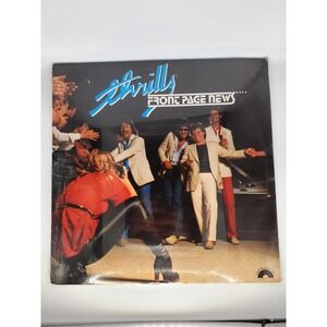 THRILLS "Front Page‎ News" NEW SEALED 1981 Vinyl LP Record Rock RARE!